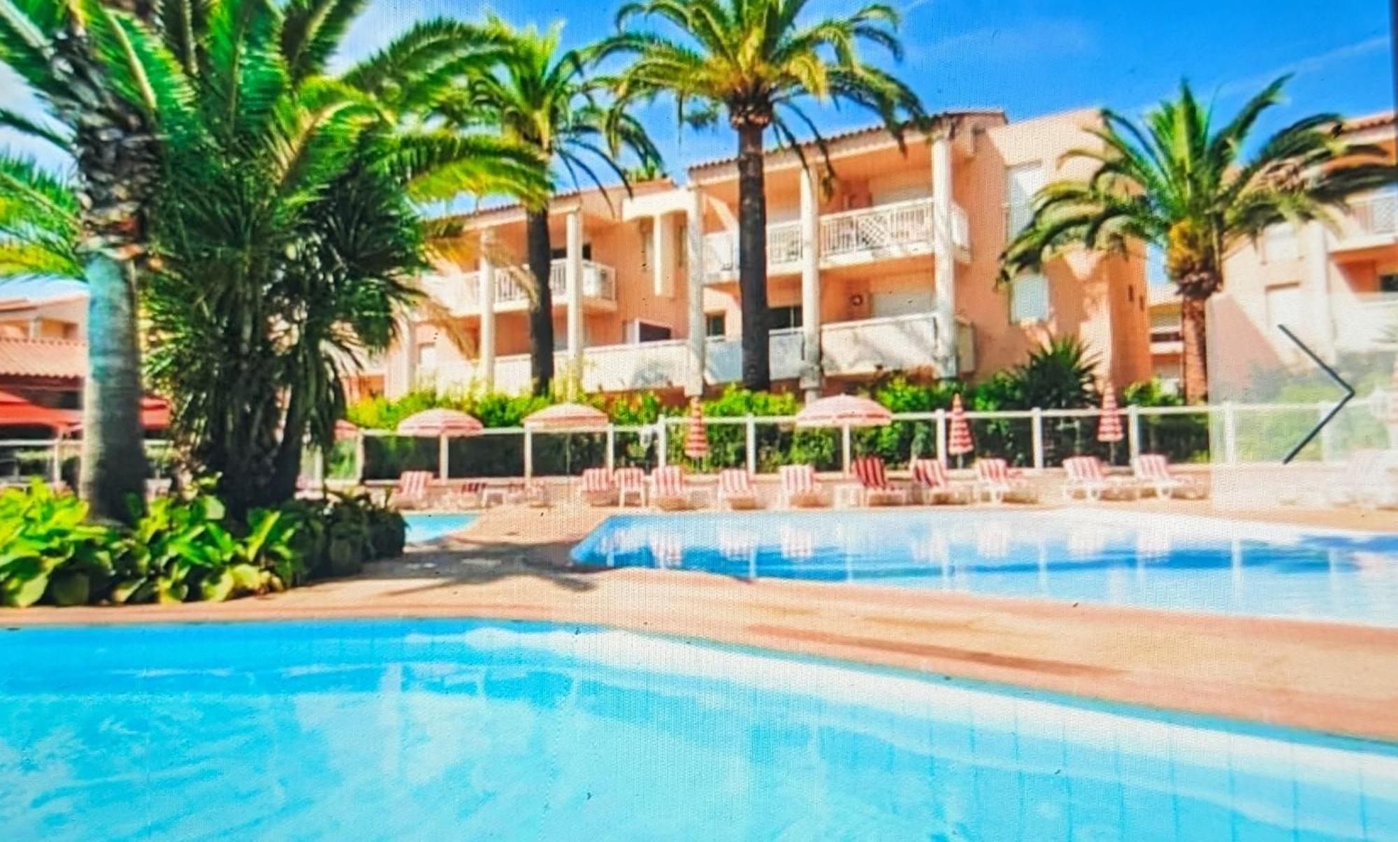 Residence De Vacances Avec Piscine & Transat, A 2 Minutes Des Plages - Bat N2 Vallauris Exterior photo